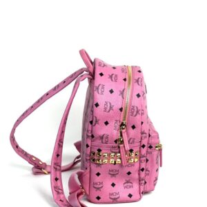 کولهپشتی زنانه MCM مدل Stark Backpack in Visetos with Side Studs | کوله | تاناسنتر