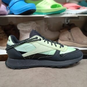 کتونی مردانه Reebok مدل Pleasures x Classic Leather Neon Mint