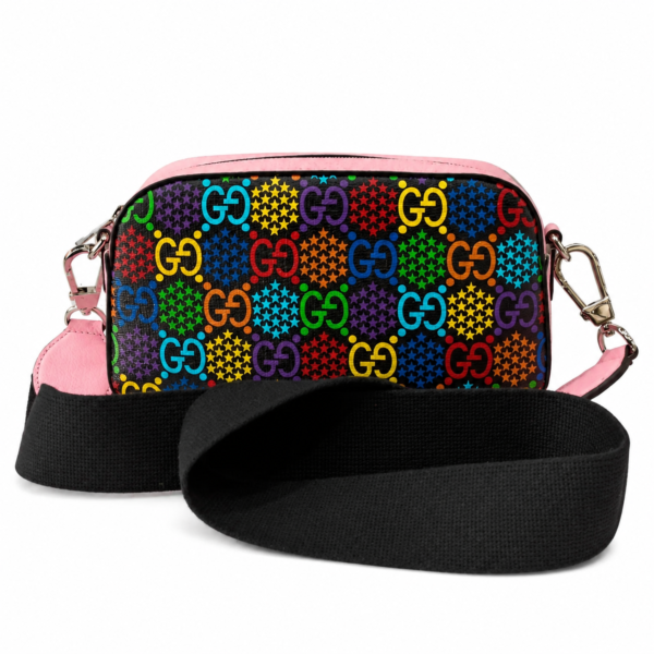 کیف دوشی زنانه Gucci مدل GG Psychedelic