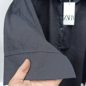 شومیز زنانه ZARA مدل باکسی – رنگ مشکی