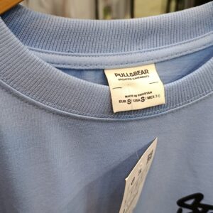 تیشرت مردانه Pull&Bear طرح STWD – رنگ آبی آسمانی